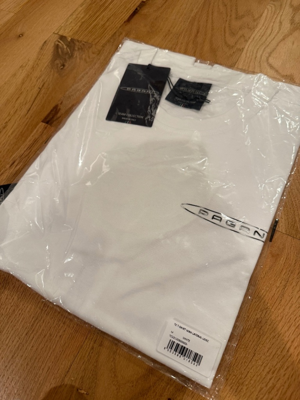 Men’s White Pagani T Shirt